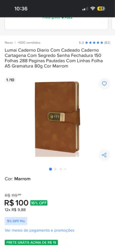 Lumai Caderno Diario Com Cadeado 150 Pautadas Com Linhas 