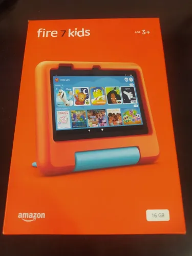 TABLET FIRE 7 KIDS 16 GB NOVO LACRADO