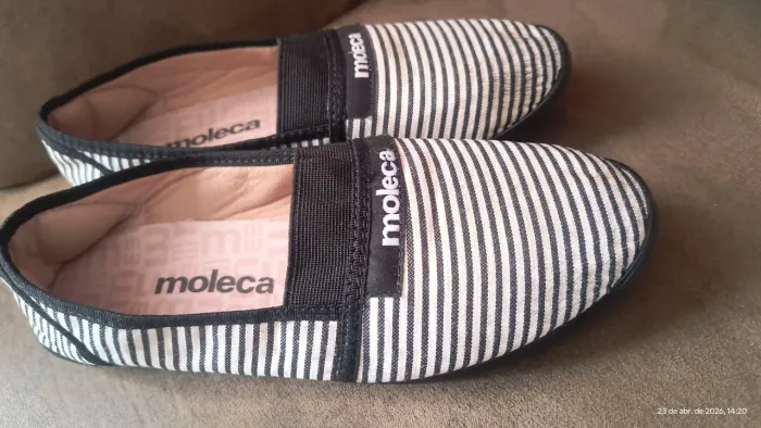 Sapatilha Moleca slip 35