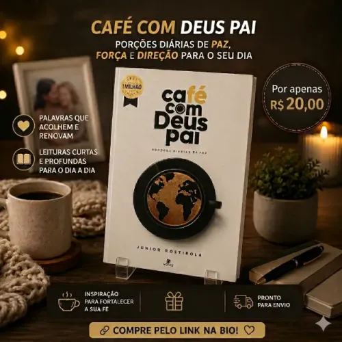 Livro Devocional : Café com Deus Pai