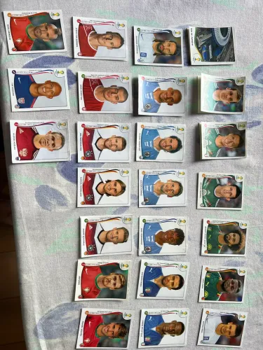 Figurinhas Copa 2014 Selecionadas