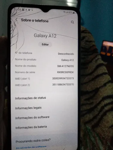 CELULAR SAMSUNG A12 NITEROI