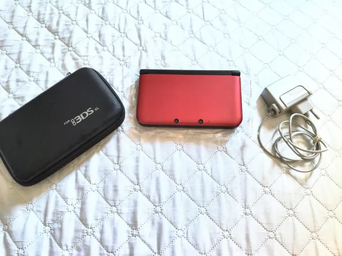 NINTENDO 3DS XL RED/VERMELHO DESBLOQUEADO