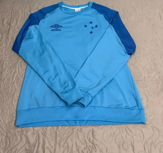 Camisa Cruzeiro Manga Longa Treino - 2018