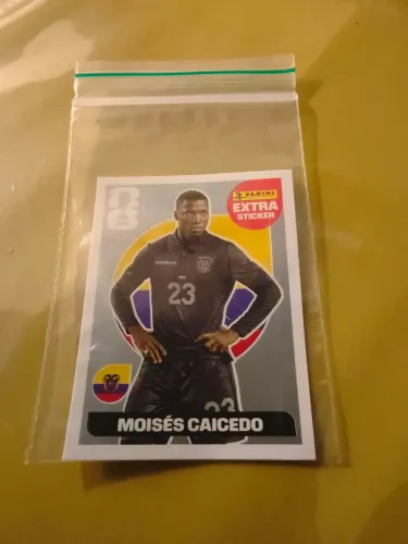 Figurinha legend prata do Moisés caicedo
