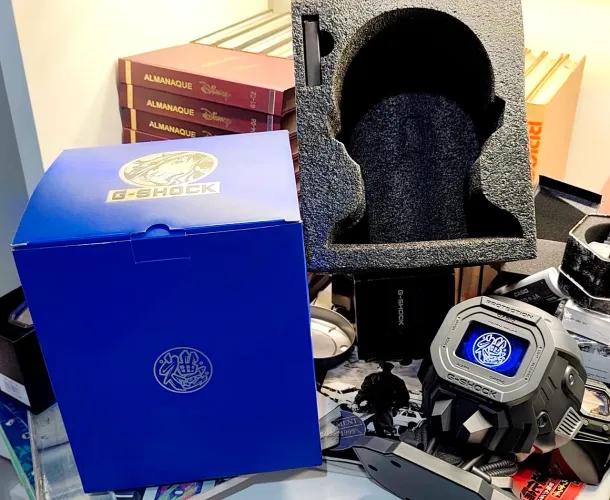 Relógio Casio G-Shock KING GX-56SGZ-2PFS Nunca Usado Como Novo Completo com Case Expositor