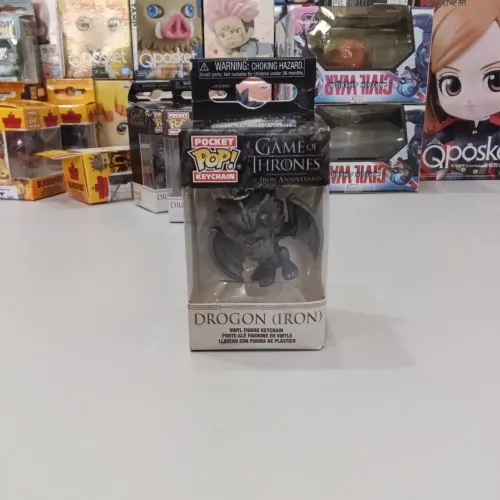 Vendo Chaveiro Pocket Pop Keychain Drogon (iron) Game Of Thrones