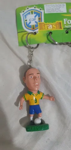 CHAVEIRO BONECO RONALDINHO FENÔMENO. ITEM RARO PARA COLECIONADOR 
