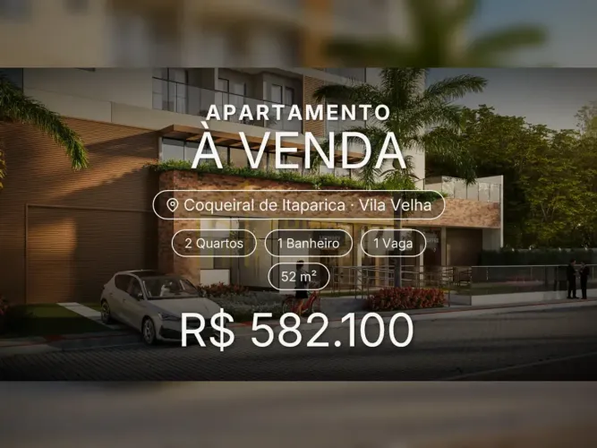 Apartamento Pronto para Morar em Coqueiral de Itaparica - Vila Velha