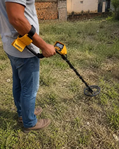 Detector de Metais Garrett ACE 300i Original Seminovo Completo