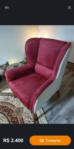 Poltronas Seminovas - dupla