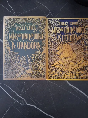 Livro Mar de Tinta e Ouro (A Leitora e a Oradora) 