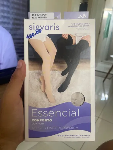 Meia de Compressão Sigvaris Essencial Conforto