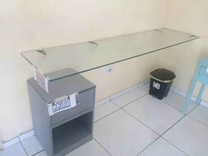 Bancada de vidro