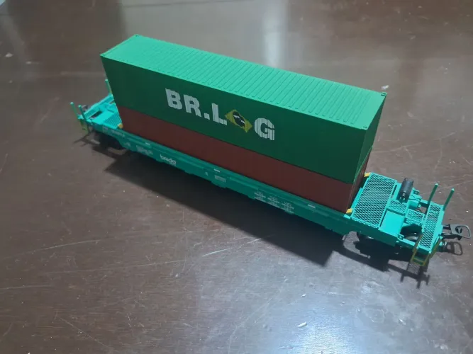 Vagão Frateschi HO Ferromodelismo