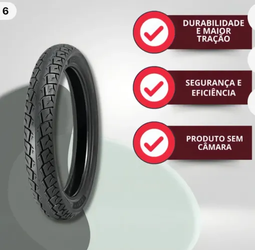 PNEU LEVORIN SEM CÂMARA 90/90-18