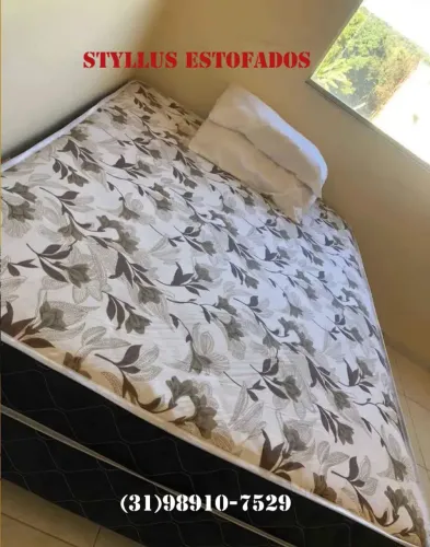 Cama box modelo ortobox semi ortopédico