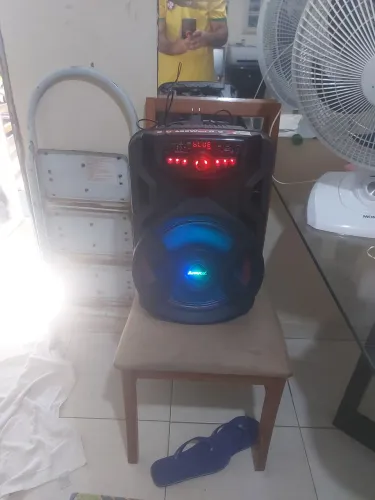 Caixa de Som  Amplificada Amvox aca tsunami 