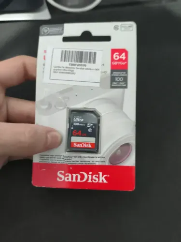 Cartão de memória SanDisk ultra 64 GB