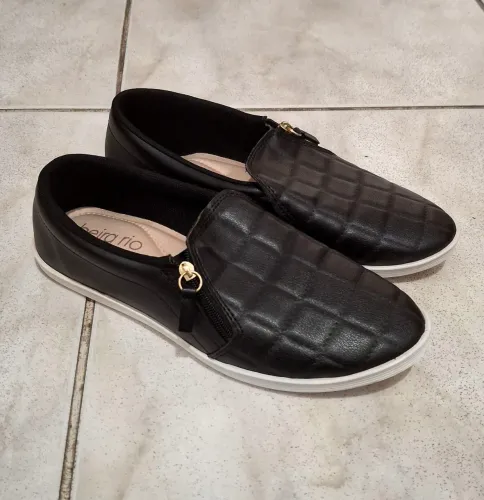 Tênis Slip On Beira Rio 38 (Ótimo Estado)
