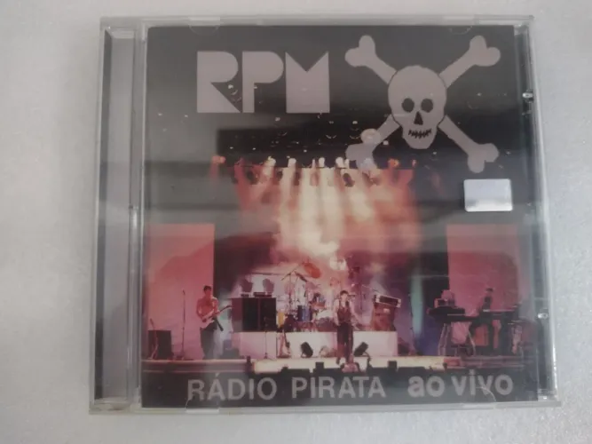 Cd RPM Rádio pirata ao vivo em ótimo estado