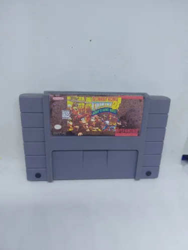 donkey kong 2 gravando super nintendo