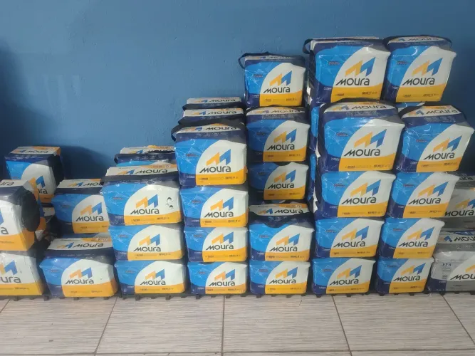Bateria 60 amperes - Promoção Moura Heliar e KF