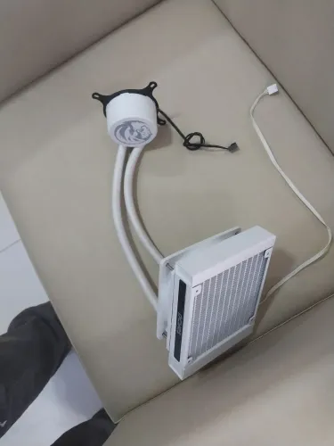 Water Cooler PCYES Sangue Frio 3 White Ghost 120mm