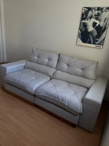 Sofá retrátil 4 lugares