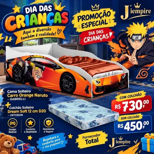 Cama solteiro com colchão,pague na entrega