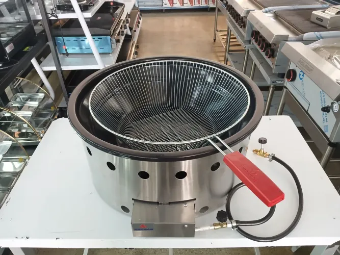 Tacho Fritador de Mesa a Gás Alta Pressão 14L Óleo PR-14G