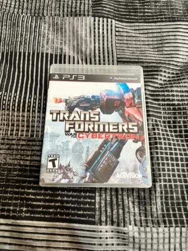 Transformers War for Cybertron PS3 Original - Mídia Física