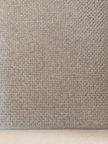 Tapete Sisal Antiderrapante, tamanho 2,00 x 3,00m. Cor bege.