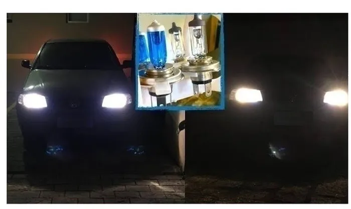 Lâmpada super Branca Para Carro Automotivo Efeito xénon clarear fdfd