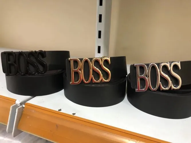 Cinto de couro Hugo Boss