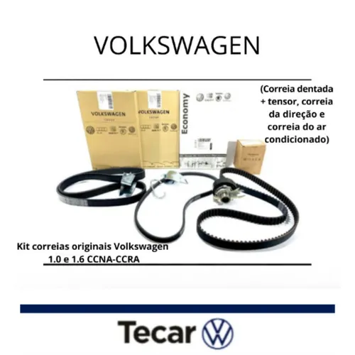 Kit Correia dentada ar e direção 