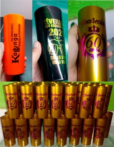 Copos personalizados para festas e eventos