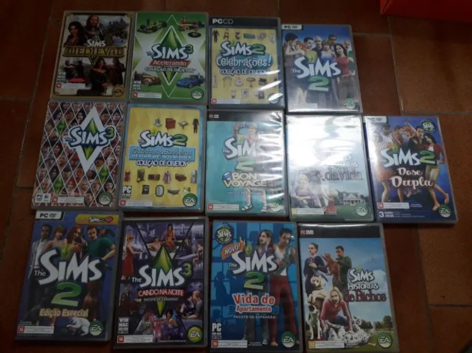 Coleção  Sims para pc