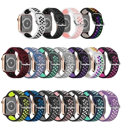 Pulseira tipo modelo esportiva Nike Apple Watch 