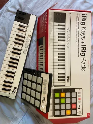 Teclado e PADs IK Multimedia iRig KEYS + iRig Pads