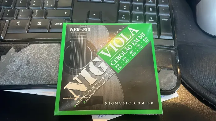 Cordas para Viola NIG Giannini rouxinol mi e ré a partir de 50