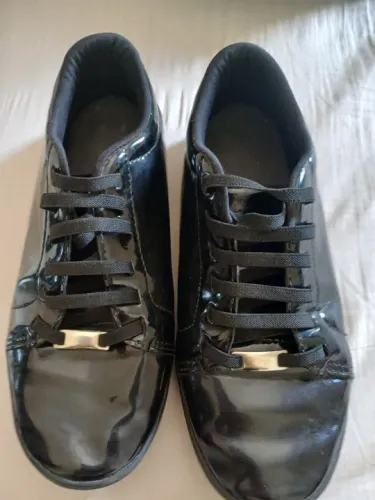 Sapato Preto Verniz