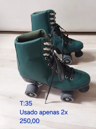 Patins Retrô 4 rodas T: 35