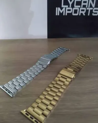 Pulseira de aço inox pra Smartwatch