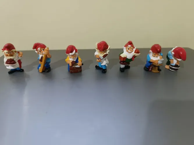 Coleção Gnomos kinder Ovo