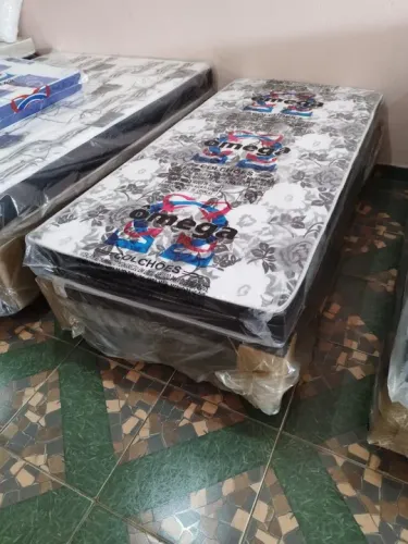 Cama box solteiro D-33.