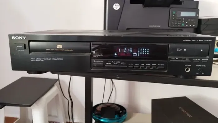 Aparelho De Cd Player Sony Cdp-397 Do Japão Sem Controle #av