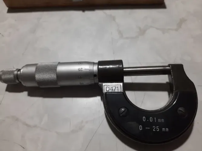 Micrômetro Externo SMIEC Outside micrometer 0___25mm. Usa. Semi novo. 