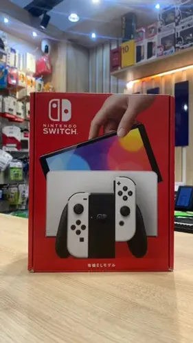 Console Nintendo Switch Oled Branco 64GB - Novo Lacrado - Em até 12x Sem Juros