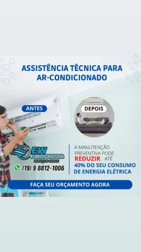 Instalação de Ar Condicionado, Manutenção e Higienização
